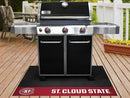 BBQ Grill Mat NCAA St. Cloud State Grill Tailgate Mat 26"x42"