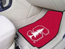 Car Mats NCAA Stanford 2-pc Carpeted Front Car Mats 17"x27"