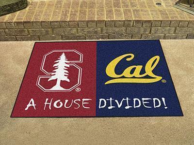 Large Area Rugs NCAA Stanford Cal House Divided Rug 33.75"x42.5"