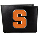 NCAA - Syracuse Orange Bi-fold Wallet Large Logo-Wallets & Checkbook Covers,College Wallets,Syracuse Orange Wallets-JadeMoghul Inc.