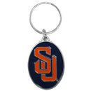 NCAA - Syracuse Orange Carved Metal Key Chain-Key Chains,Scultped Metal Key Chains,College Scultped Metal Key Chains-JadeMoghul Inc.