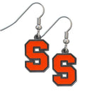 NCAA - Syracuse Orange Dangle Earrings-Jewelry & Accessories,Earrings,Dangle Earrings,Dangle Earrings,College Dangle Earrings-JadeMoghul Inc.