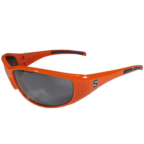 NCAA - Syracuse Orange Wrap Sunglasses-Sunglasses, Eyewear & Accessories,Sunglasses,Wrap Sunglasses,College Wrap Sunglasses-JadeMoghul Inc.
