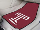Weather Car Mats NCAA Temple 2-pc Carpeted Front Car Mats 17"x27"