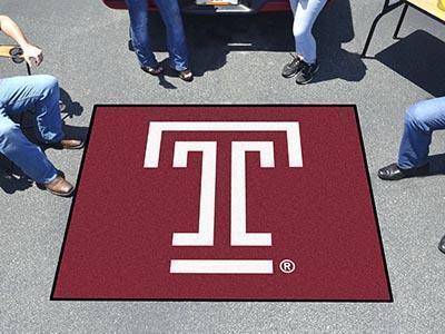 Grill Mat NCAA Temple Tailgater Rug 5'x6'