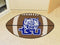 Modern Rugs NCAA Tennessee State Football Ball Rug 20.5"x32.5"