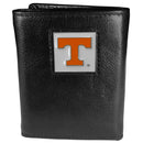 NCAA - Tennessee Volunteers Deluxe Leather Tri-fold Wallet-Wallets & Checkbook Covers,Tri-fold Wallets,Deluxe Tri-fold Wallets,Window Box Packaging,College Tri-fold Wallets-JadeMoghul Inc.