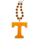 NCAA - Tennessee Volunteers Mardi Gras Bead Necklaces-Jewelry & Accessories,Necklaces,Mardi Gras Bead Necklace,College Mardi Gras Bead Necklace-JadeMoghul Inc.