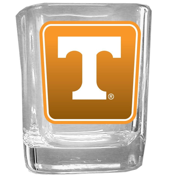 NCAA - Tennessee Volunteers Square Glass Shot Glass-Beverage Ware,Shot Glass,Graphic Shot Glass Set,College Graphic Shot Glass Set-JadeMoghul Inc.