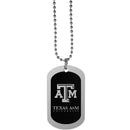 NCAA - Texas A & M Aggies Chrome Tag Necklace-Jewelry & Accessories,Necklaces,Chrome Tag Necklaces,College Chrome Tag Necklaces-JadeMoghul Inc.