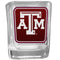NCAA - Texas A & M Aggies Square Glass Shot Glass-Beverage Ware,Shot Glass,Graphic Shot Glass Set,College Graphic Shot Glass Set-JadeMoghul Inc.