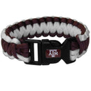 NCAA - Texas A & M Aggies Survivor Bracelet-Jewelry & Accessories,Bracelets,Survivor Bracelets,College Survivor Bracelets-JadeMoghul Inc.