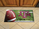 Outdoor Welcome Mats NCAA Texas A&M Scraper Mat 19"x30" Ball