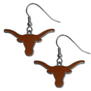 NCAA - Texas Longhorns Dangle Earrings-Jewelry & Accessories,Earrings,Dangle Earrings,Dangle Earrings,College Dangle Earrings-JadeMoghul Inc.