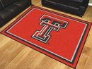 8x10 Rug NCAA Texas Tech 8'x10' Plush Rug