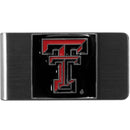 NCAA - Texas Tech Raiders Steel Money Clip-Wallets & Checkbook Covers,Money Clips,Steel Money Clips,College Steel Money Clips-JadeMoghul Inc.