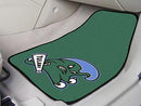 Weather Car Mats NCAA Tulane 2-pc Carpeted Front Car Mats 17"x27"