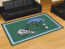 5x8 Rug NCAA Tulane 5'x8' Plush Rug