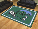 8x10 Rug NCAA Tulane 8'x10' Plush Rug