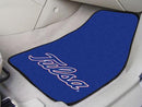 Car Floor Mats NCAA Tulsa 2-pc Carpeted Front Car Mats 17"x27"