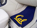 Car Floor Mats NCAA UC Berkeley 2-pc Carpeted Front Car Mats 17"x27"