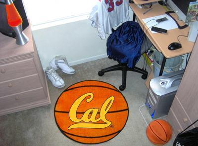 Round Rugs For Sale NCAA UC Berkeley Basketball Mat 27" diameter