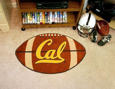 Round Rugs For Sale NCAA UC Berkeley Football Ball Rug 20.5"x32.5"