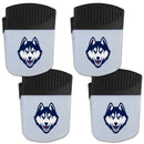 NCAA - UCONN Huskies Chip Clip Magnet with Bottle Opener, 4 pack-Other Cool Stuff,College Other Cool Stuff,UCONN Huskies Other Cool Stuff-JadeMoghul Inc.