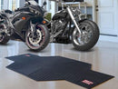 Outdoor Rubber Mats NCAA UL-Lafayette Motorcycle Mat 82.5"x42"