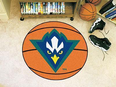 Round Area Rugs NCAA UNC Wilmington Basketball Mat 27" diameter