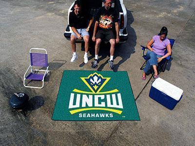 Grill Mat NCAA UNC Wilmington Tailgater Rug 5'x6'
