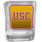 NCAA - USC Trojans Square Glass Shot Glass-Beverage Ware,Shot Glass,Graphic Shot Glass Set,College Graphic Shot Glass Set-JadeMoghul Inc.