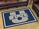 4x6 Area Rugs NCAA Utah State 4'x6' Plush Rug