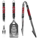 NCAA - Utah Utes 3 pc Tailgater BBQ Set-Tailgating & BBQ Accessories,BBQ Tools,3 pc Tailgater Tool Set,College 3 pc Tailgater Tool Set-JadeMoghul Inc.