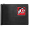NCAA - Utah Utes Leather Bill Clip Wallet-Wallets & Checkbook Covers,College Wallets,Utah Utes Wallets-JadeMoghul Inc.