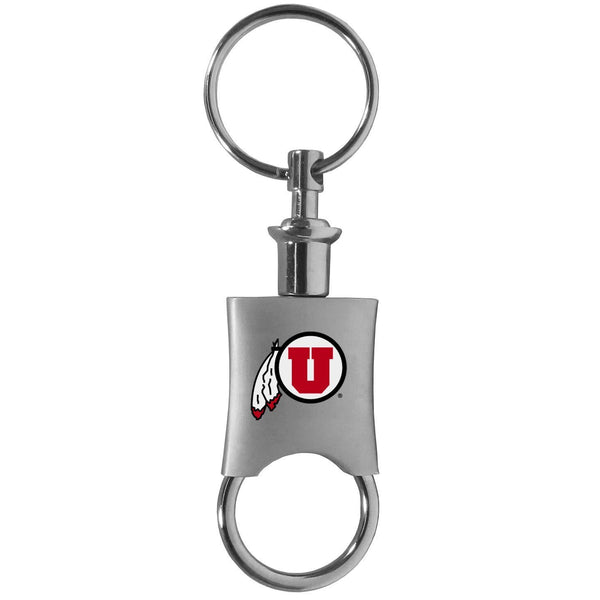NCAA - Utah Utes Valet Key Chain-Key Chains,College Key Chains,Utah Utes Key Chains-JadeMoghul Inc.