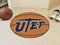 Round Area Rugs NCAA UTEP Basketball Mat 27" diameter