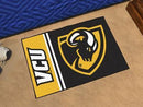 Indoor Outdoor Rugs NCAA VCU Uniform Starter Rug 19"x30"