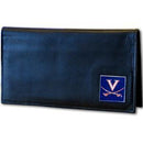 NCAA - Virginia Cavaliers Deluxe Leather Checkbook Cover-Wallets & Checkbook Covers,Checkbook Covers,Wallet Checkbook Covers,Window Box Packaging,College Wallet Checkbook Covers-JadeMoghul Inc.