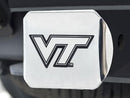 Trailer Hitch Covers NCAA Virginia Tech Chrome Hitch Cover 4 1/2"x3 3/8"