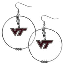 NCAA - Virginia Tech Hokies 2 Inch Hoop Earrings-Jewelry & Accessories,Earrings,2 inch Hoop Earrings,College Hoop Earrings-JadeMoghul Inc.