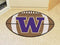 Modern Rugs NCAA Washington Football Ball Rug 20.5"x32.5"