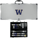 NCAA - Washington Huskies 8 pc Tailgater BBQ Set-Tailgating & BBQ Accessories,College Tailgating Accessories,Washington Huskies Tailgating Accessories-JadeMoghul Inc.