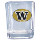 NCAA - Washington Huskies Square Shot Glass-Beverage Ware,Shot Glasses,Square Shot Glasses,College Square Shot Glasses-JadeMoghul Inc.