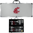 NCAA - Washington St. Cougars 8 pc Tailgater BBQ Set-Tailgating & BBQ Accessories,College Tailgating Accessories,Washington St. Cougars Tailgating Accessories-JadeMoghul Inc.