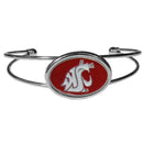 NCAA - Washington St. Cougars Cuff Bracelet-Jewelry & Accessories,Bracelets,Cuff Bracelets,College Cuff Bracelets-JadeMoghul Inc.