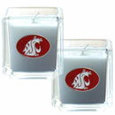 NCAA - Washington St. Cougars Scented Candle Set-Home & Office,Candles,Candle Sets,College Candle Sets-JadeMoghul Inc.