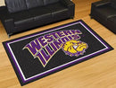 5x8 Area Rugs NCAA Western Illinois 5'x8' Plush Rug