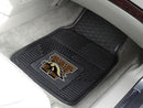 Rubber Car Mats NCAA Western Michigan 2-pc Vinyl Front Car Mats 17"x27"