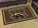 4x6 Area Rugs NCAA Western Michigan 4'x6' Plush Rug